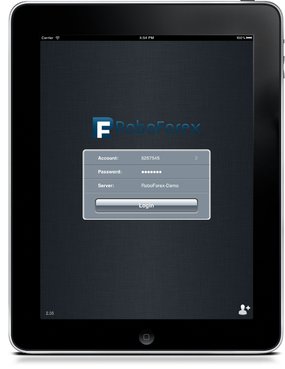 iPad Trader How to Login